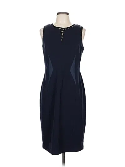 Pre-owned Ivy & Blu Cocktail Dress In Blue