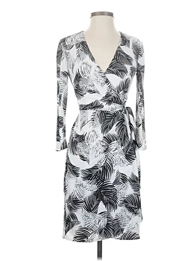 Pre-owned Ivy & Blu Cocktail Dress In Silver