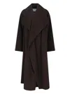 Ivy & Liv Carrie Rose Coat In Brown