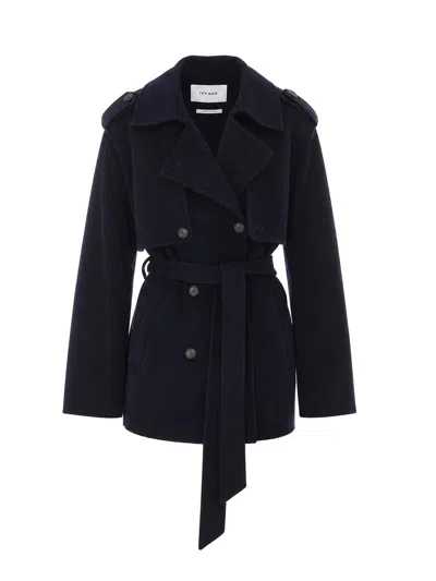 Ivy & Oak Abrigo Corto - Azul In Blue