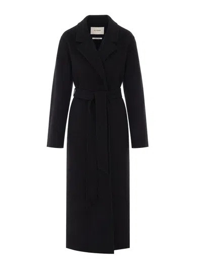 Ivy & Oak Abrigo Midi - Negro In Black