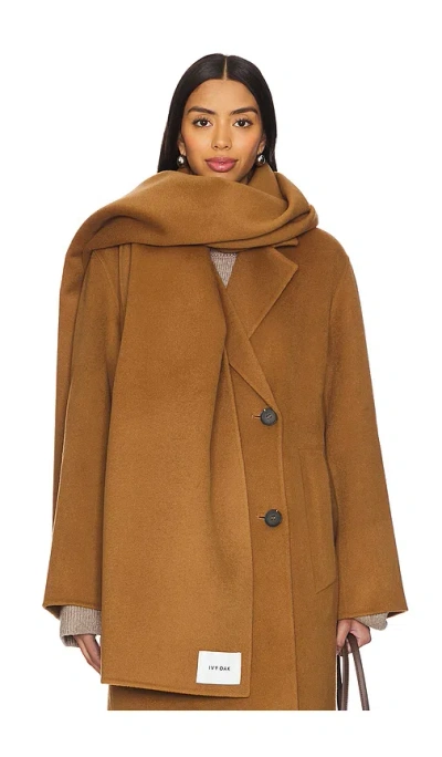 Ivy & Oak Amy Scarf In Tan
