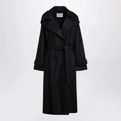 Ivy & Oak Anthracite Overcoat