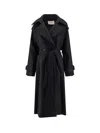 Ivy & Oak Caroline Oversize Responsible Virgin Wool Blend Coat In Blue