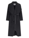 Ivy & Oak Carrie Rose Coat In Black