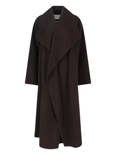 Ivy & Oak Carrie Rose Coat In Brown
