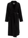 Ivy & Oak Celia Wool Coat In Black
