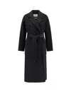Ivy & Oak Celia Responsible Wool Coat In Black