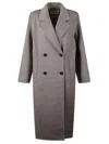 Ivy & Oak Clara Coat In Gray