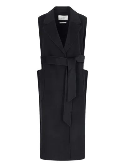 IVY & OAK "CLARISSA" VEST COAT BLACK