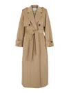 Ivy & Oak Colette Ann Double-breasted Coat In Brown