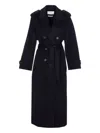 Ivy & Oak Colette Ann Coat In Blue