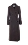 Ivy & Oak Colleen Coat In Brown
