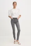 Ivy & Oak Eyelet Puff-sleeve Top In White