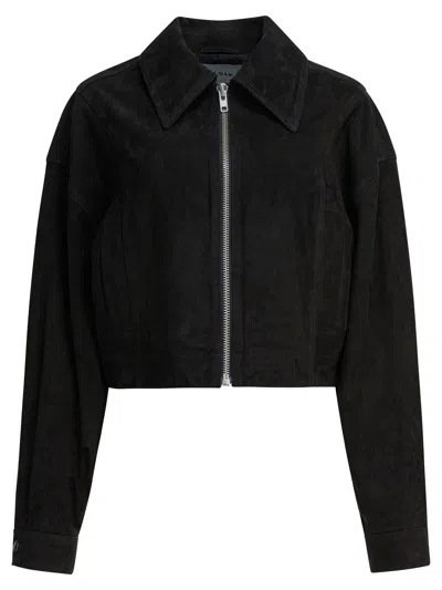 IVY & OAK IVY OAK BLACK LEATHER JACKET
