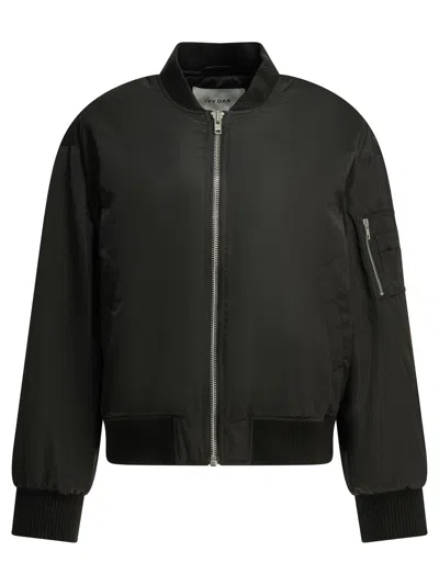 Ivy & Oak Ivy Oak Black Polyester Jackets Coats