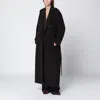 Ivy & Oak Ivy Oak  Brown Long Wool Coat In Brown