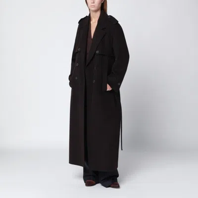 Ivy & Oak Ivy Oak  Brown Long Wool Coat
