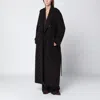 Ivy & Oak Brown Long Wool Coat In Brown