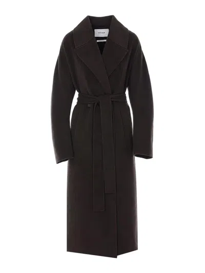 Ivy & Oak Ivy Oak Seal Grey Cybele Coat In Brown