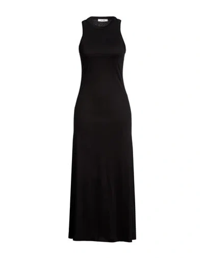 Ivy & Oak Ivy Oak Woman Maxi Dress Black Size M Organic Cotton