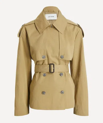 Ivy & Oak Ivy Oak Women's June Trench Jacket In Brown