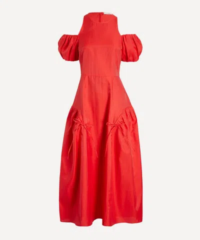 Ivy & Oak Ivy Oak Women's Orazia Maxi Dress In Tulip Red