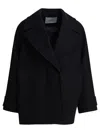Ivy & Oak Ivy Oak Black Wool Cashmere Blend Jacket In Black