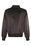 Ivy & Oak Ivy Oak Bomber Jacket With Ribbed Collar In Brown