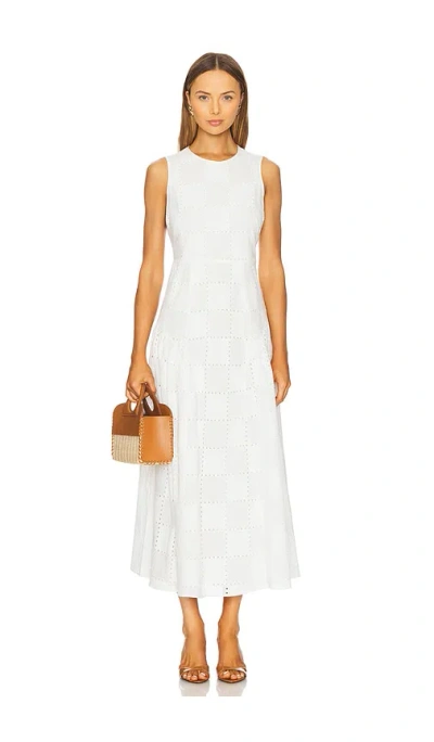 Ivy & Oak Marca Rose Maxi Dress In White