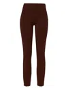 Ivy & Oak Split-hem Trousers In Brown