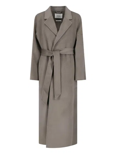 Ivy & Oak Wool Coat "iocelia" In Gray