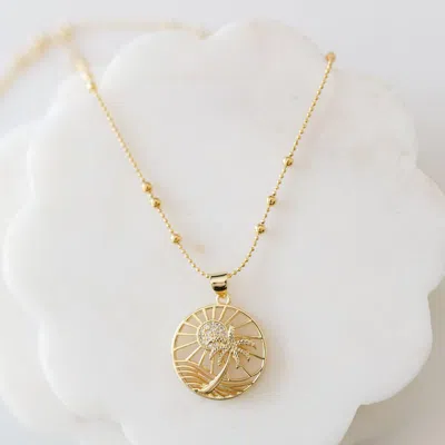 Ivy & Pearl Co. Golden Palm Dreams