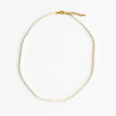 Ivy & Pearl Co. Heirloom Pearl Strand In White