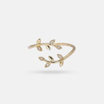 Ivy & Pearl Co. Jerusalem Glow Ring In Purple