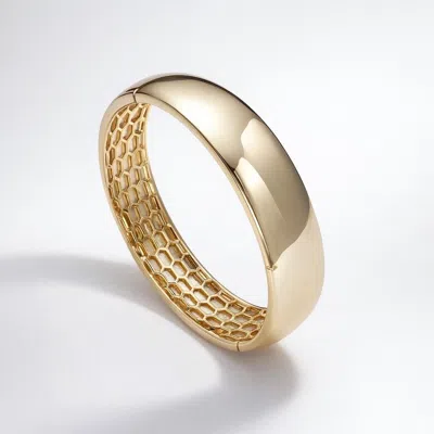 Ivy & Pearl Co. The Kingswell Bangle In Gold