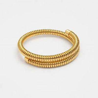 Ivy & Pearl Co. The Preston Luxe Bracelet In Purple