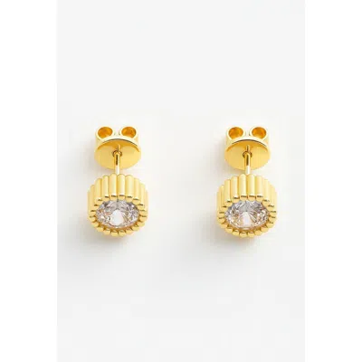 Ivy & Pearl Co. The Stratton Studs In Gold