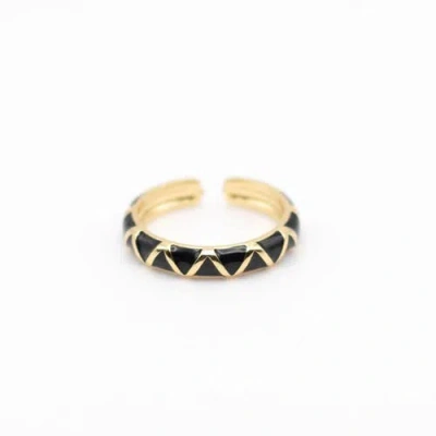 Ivy & Pearl Co. Valentina Ring In Purple