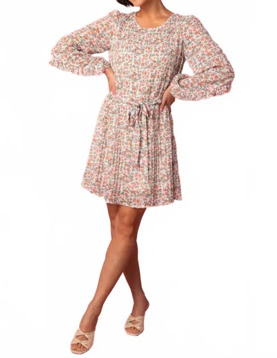 Ivy City Co Chloe Dress In White In Multi