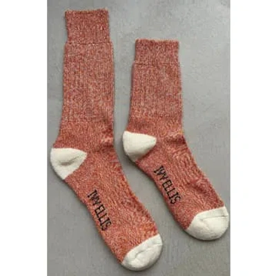 Ivy Ellis Yosemite Jojo Socks In Red