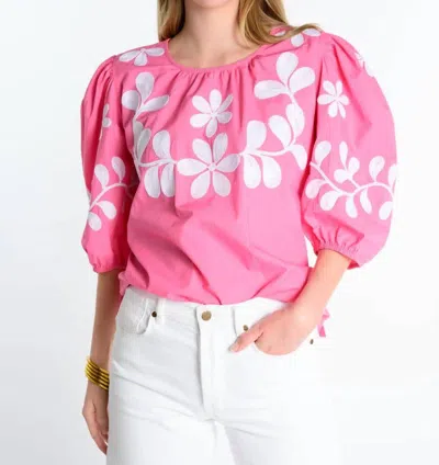 Ivy Jane About Town Top In Pink