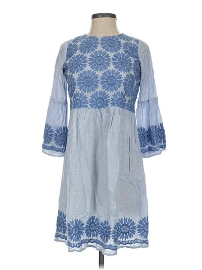 Pre-owned Ivy Jane Casual Dress In Blue