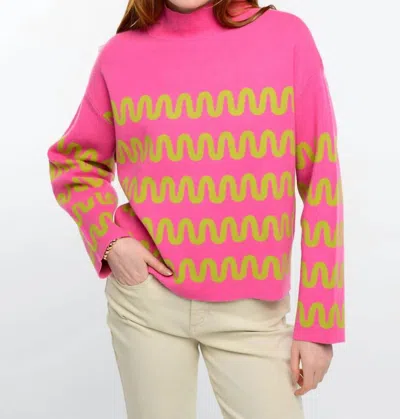 Ivy Jane Daphne Sweater In Pink