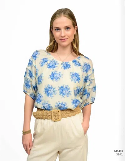 Ivy Jane Field Of Dreams Top In Creme In White