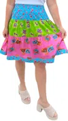 Ivy Jane Floral Print Tiered Skirt In Mutli In Multi