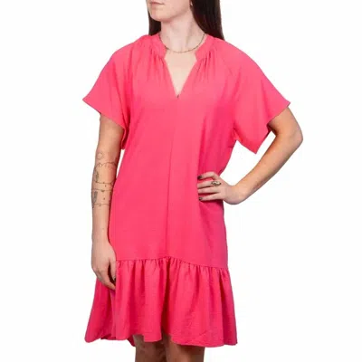 Ivy Jane Flutter & Flounce Dress In Candy In Pink