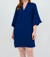 Ivy Jane Go Easy Shift Dress In Navy In Blue