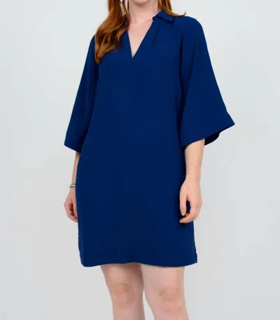 Ivy Jane Go Easy Shift Dress In Navy In Blue