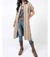 Ivy Jane Go West Jacket In Stripe In Multi